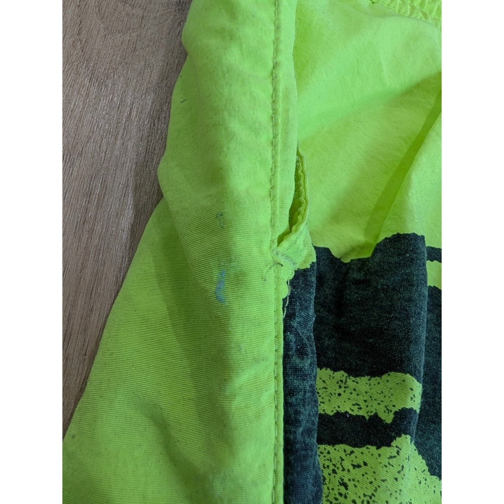 Nike Challenge Court Andre Agassi Shorts Vintage 90's Sz X-Large Rare Neon Volt - Picture 6 of 16